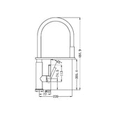 Nero Pullout Sink Mixer With Vegie Spray